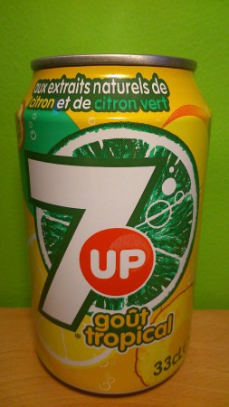 7UP TROPICAL 330ML FR