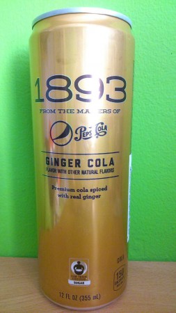 pepsi ginger 1893 355ml usa