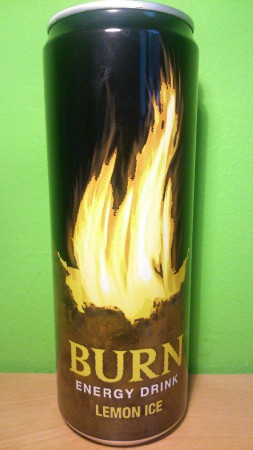 burn lemon ice 355ml cz