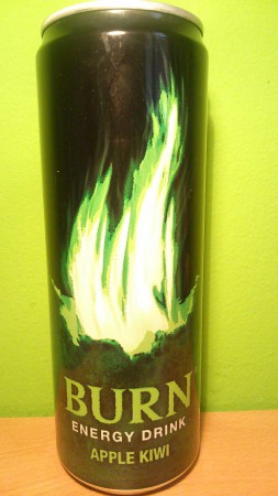 burn apple kiwi 355ml cz