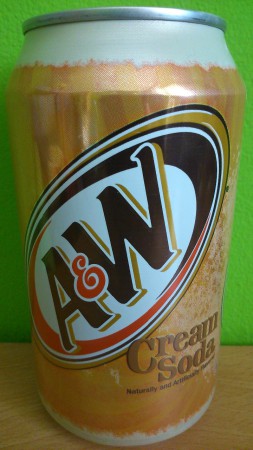 a&w cream soda 355ml usa